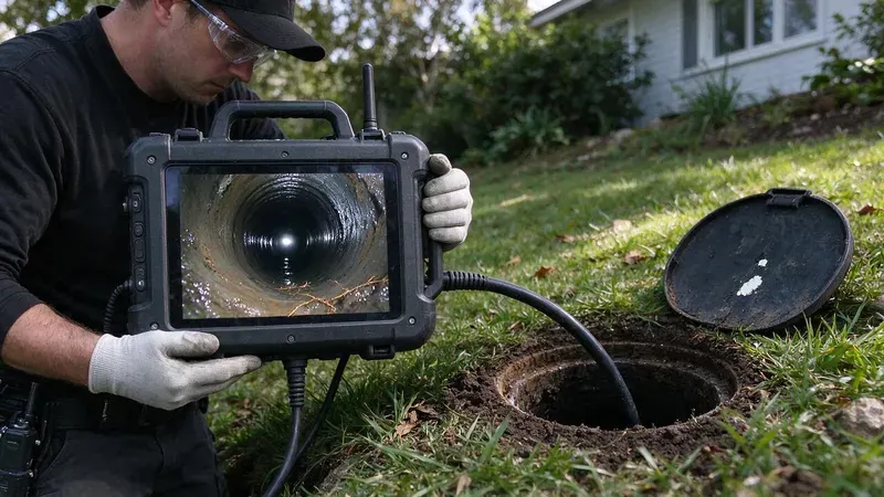 Why a Sewer Camera Inspection Belongs on Every Michigan Home Inspection