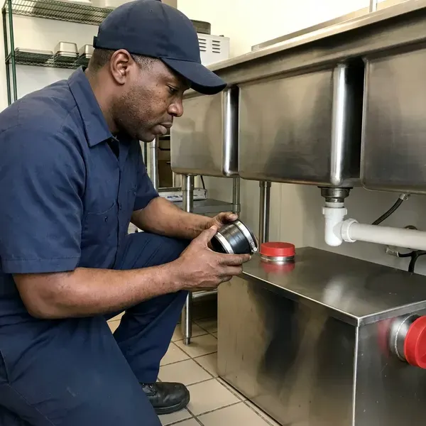 Professional grease trap installation, Detroit, MI