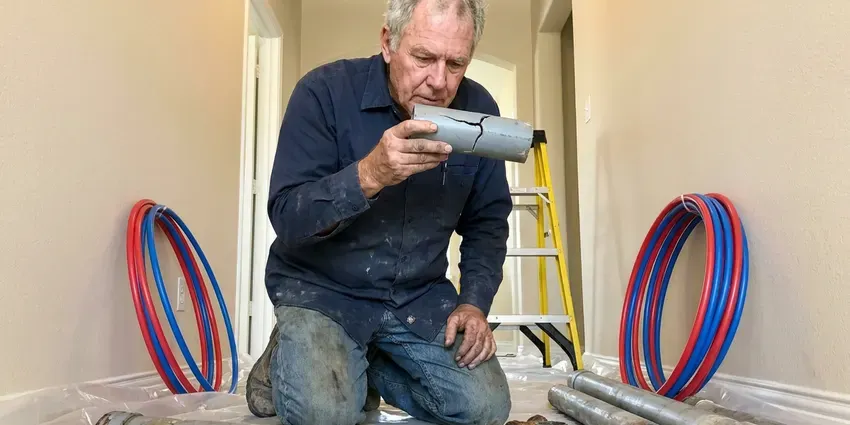 Professional plumbing replacement, Detroit