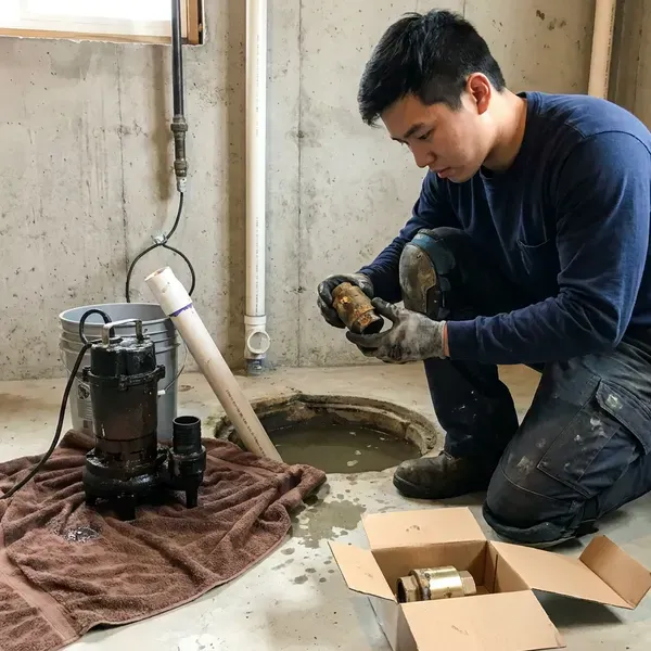 Local sump pump maintenance by CHV Plumbing, Detroit, MI