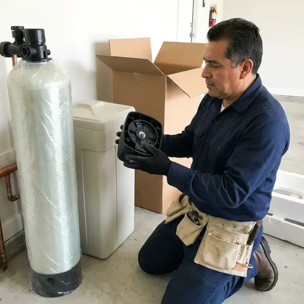Professional water softener installation, Detroit, MI