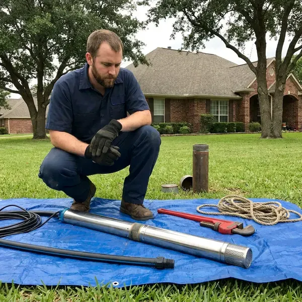 Local well pump repair by CHV Plumbing, Dearborn, MI